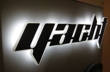 Yacht signage