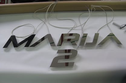 Yacht signage